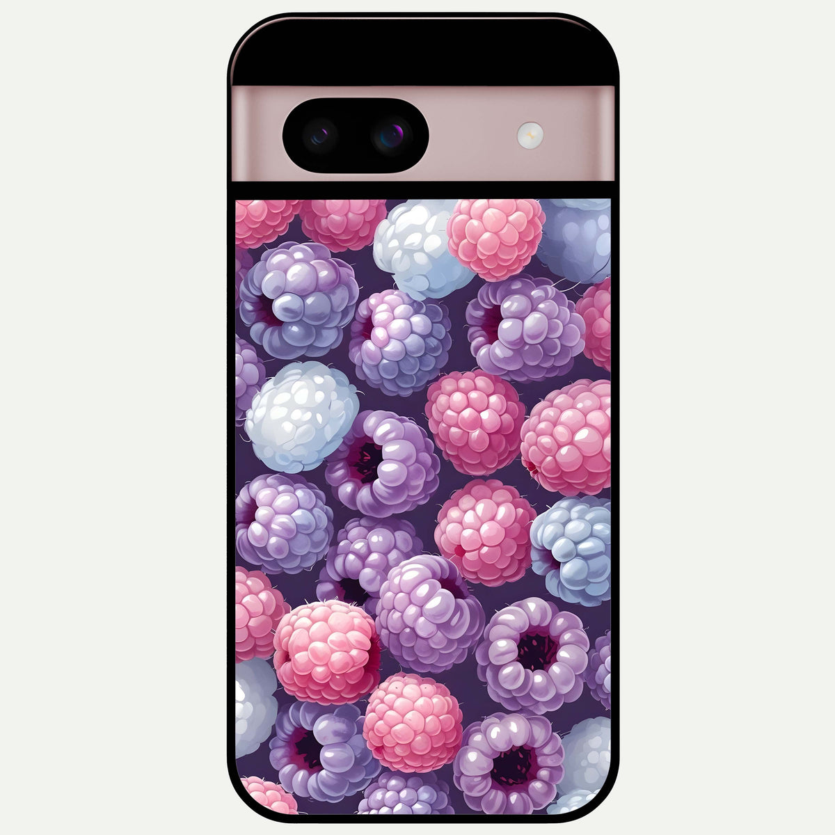  Berry Candy Pop Glass Case For Google Pixel 8 back cover – full design glossy printed glass finish