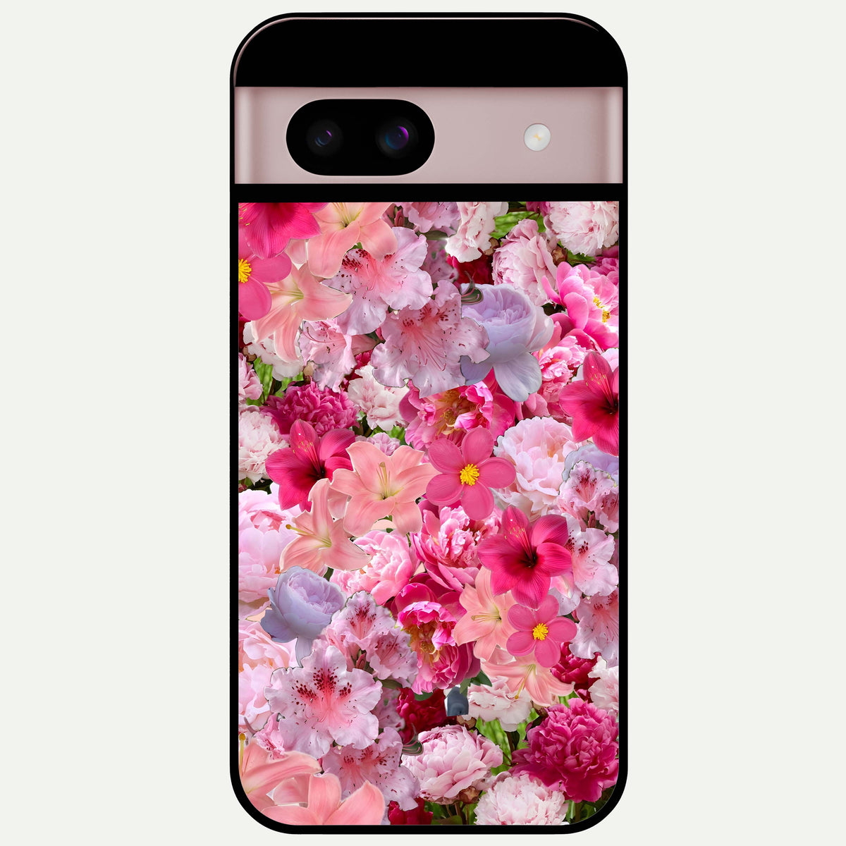  Bloom Crush Fantasy Glass Case For Google Pixel 8 back cover – full design glossy printed glass finish