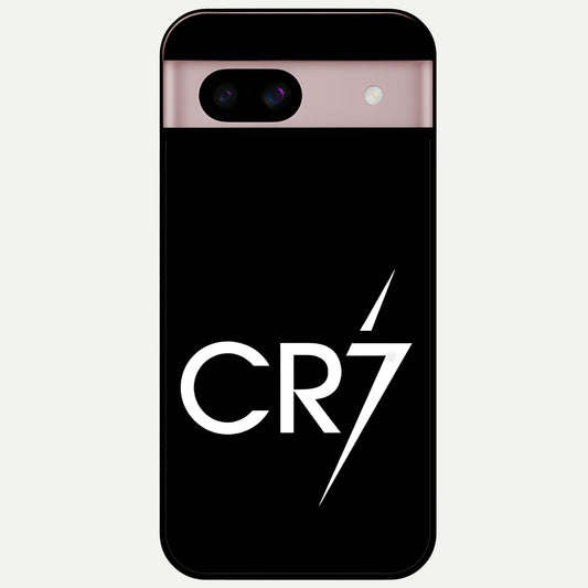  CR7 Elite Strike Glass Case For Google Pixel 8 back cover – full design glossy printed glass finish