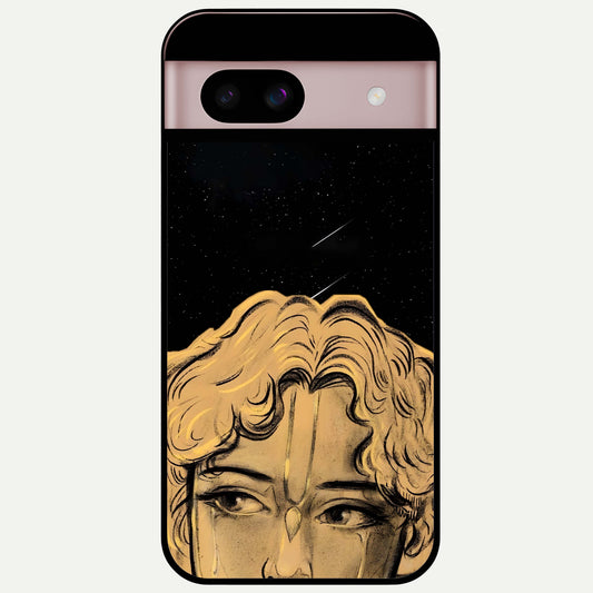  Celestial Gods Plan Glass Case For Google Pixel 8 back cover – full design glossy printed glass finish