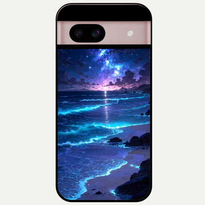  Classic Damn Look Glass Case For Google Pixel 8 back cover – full design glossy printed glass finish