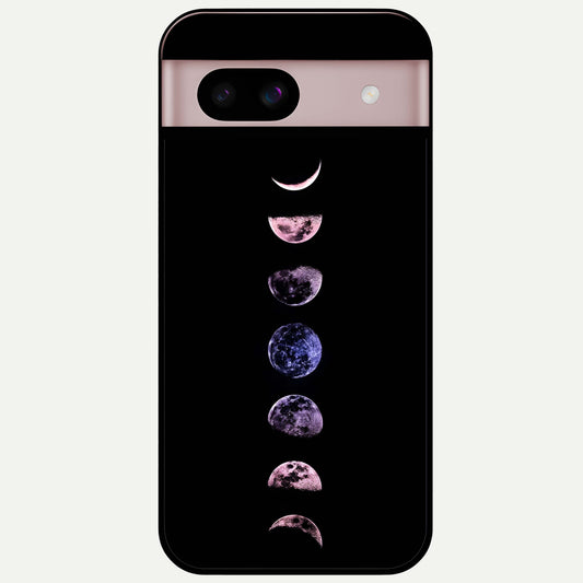  Crimson All Planets Glass Case For Google Pixel 8 back cover – full design glossy printed glass finish