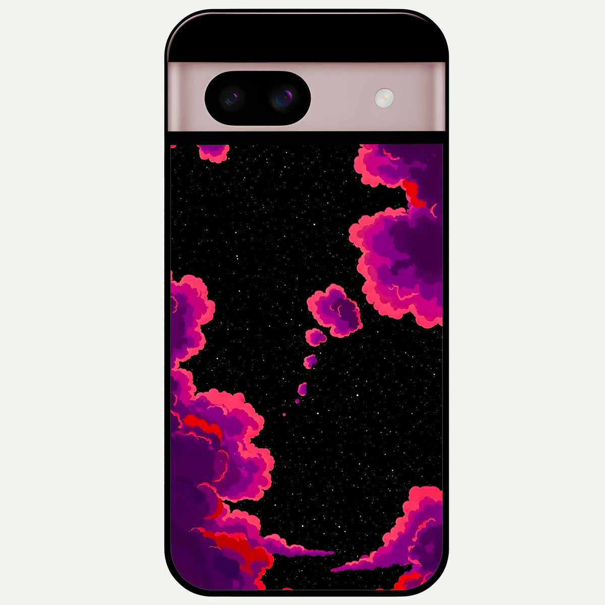  Galaxy Dream Frame Glass Case For Google Pixel 8 back cover – full design glossy printed glass finish