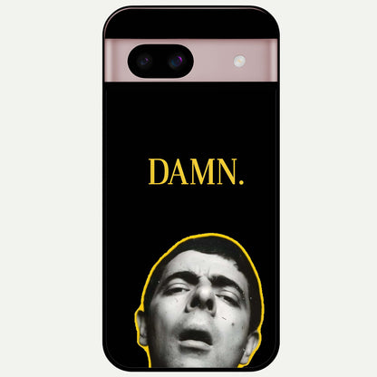  Mr Bean Damn Glass Case For Google Pixel 8 back cover – full design glossy printed glass finish