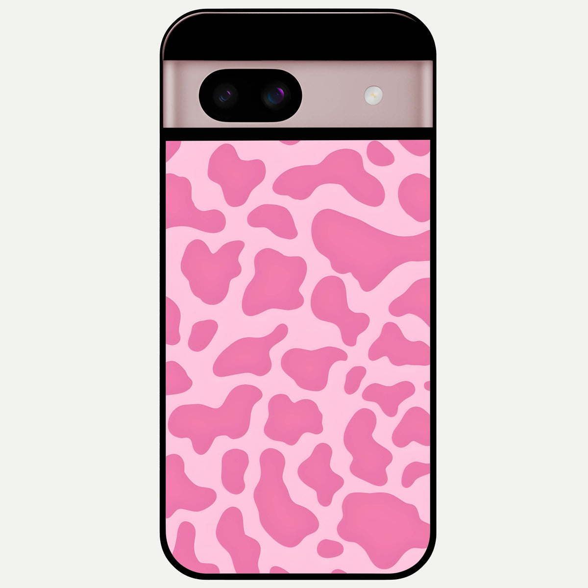  Pinkish Scenery Glass Case For Google Pixel 8 back cover – full design glossy printed glass finish