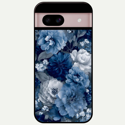  Royal Bloom Garden Glass Case For Google Pixel 8 back cover – full design glossy printed glass finish
