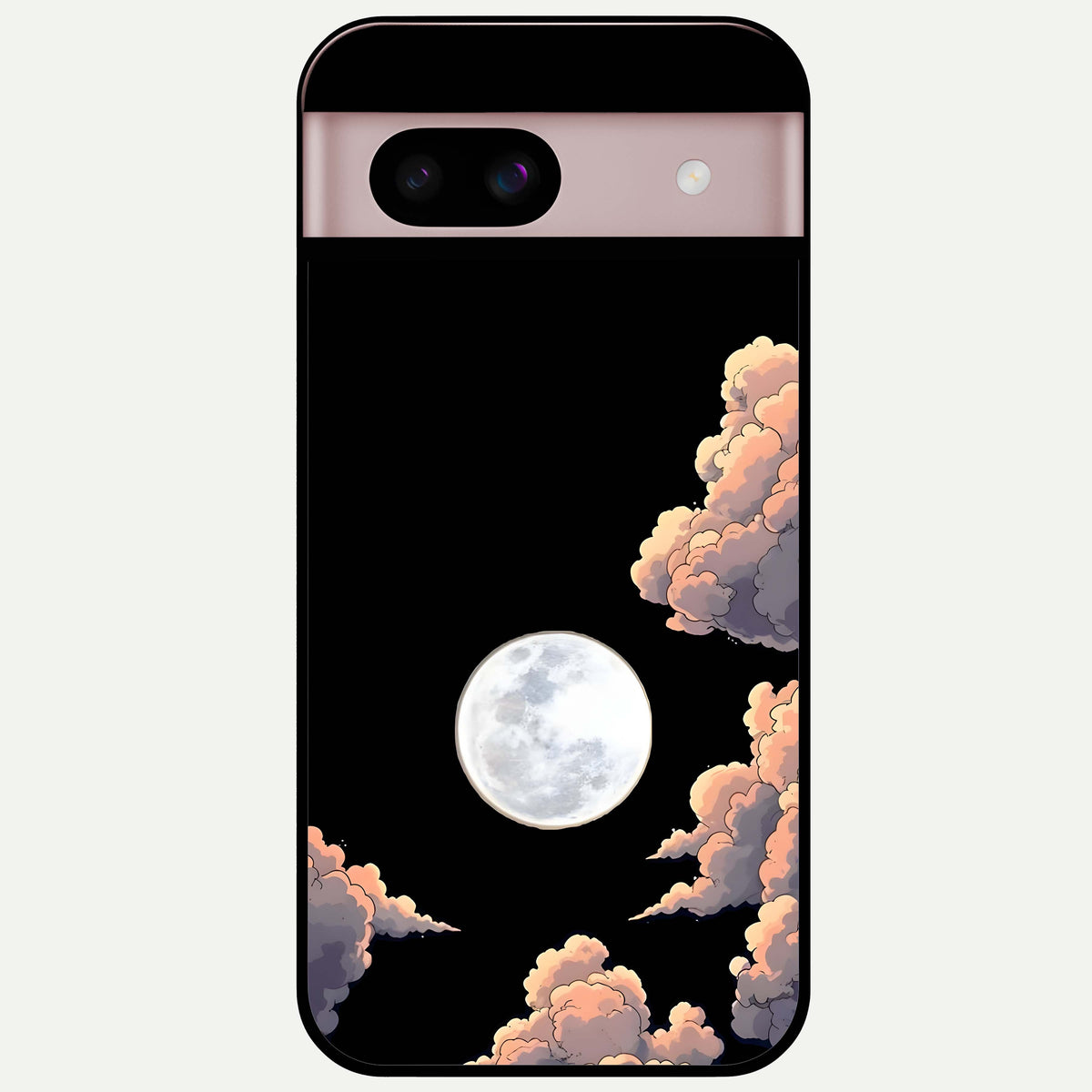  Shade Cloud Moon Glass Case For Google Pixel 8 back cover – full design glossy printed glass finish