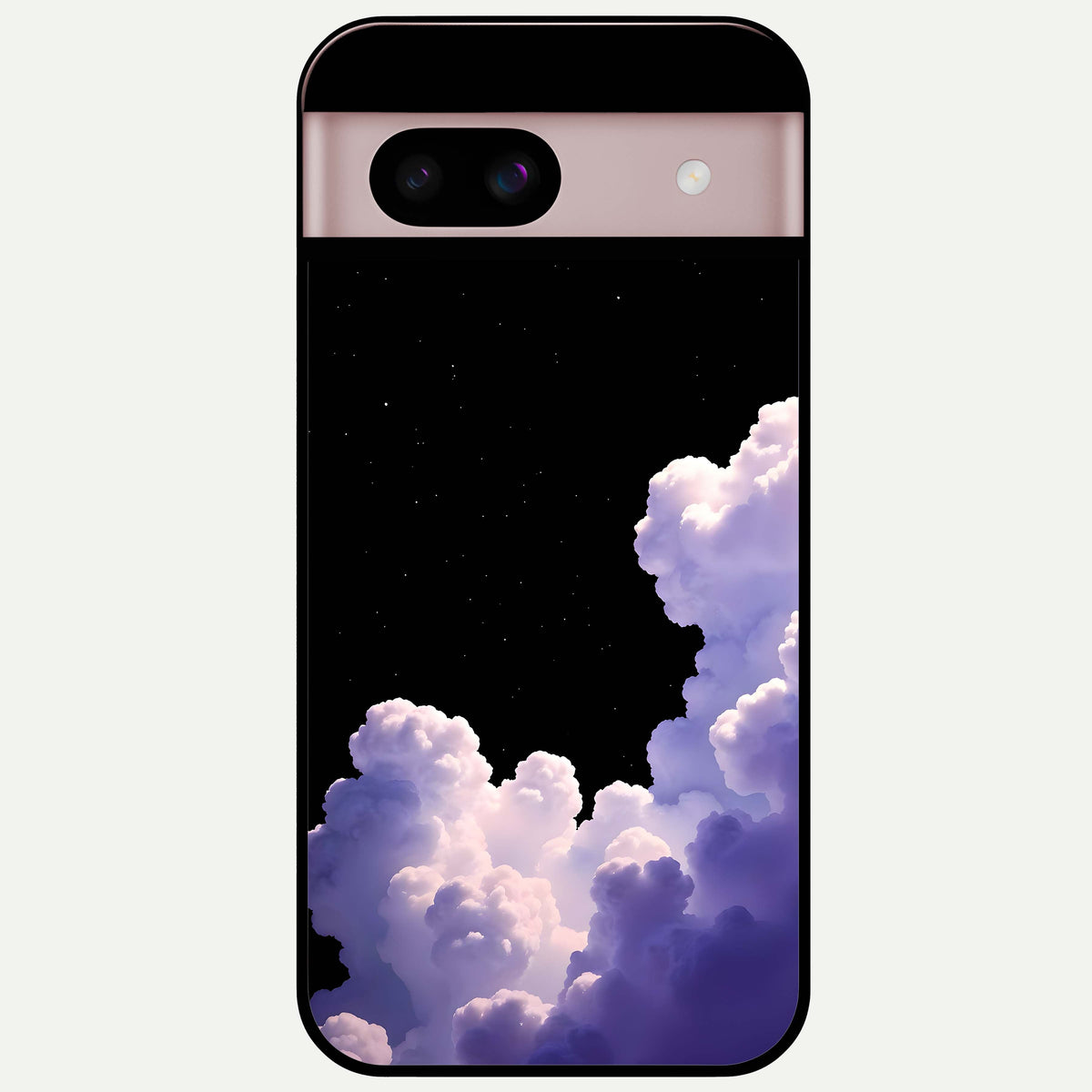  Starlit Night Whispers Glass Case For Google Pixel 8 back cover – full design glossy printed glass finish