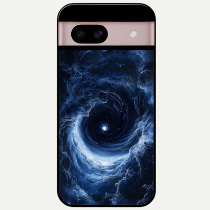  Stunning Galaxy Glass Case For Google Pixel 8 back cover – full design glossy printed glass finish