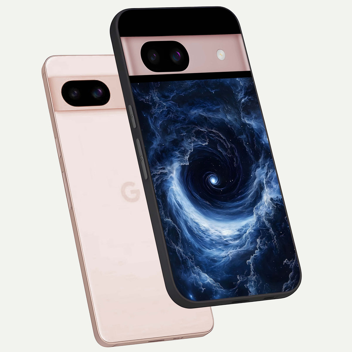  Stunning Galaxy phone case For Google Pixel 8 showing premium glass back cover with detailed artwork