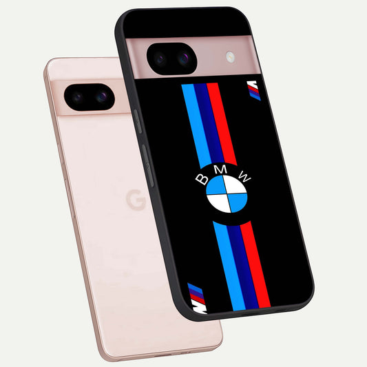  Turbo BMW Beast phone case For Google Pixel 8 showing premium glass back cover with detailed artwork