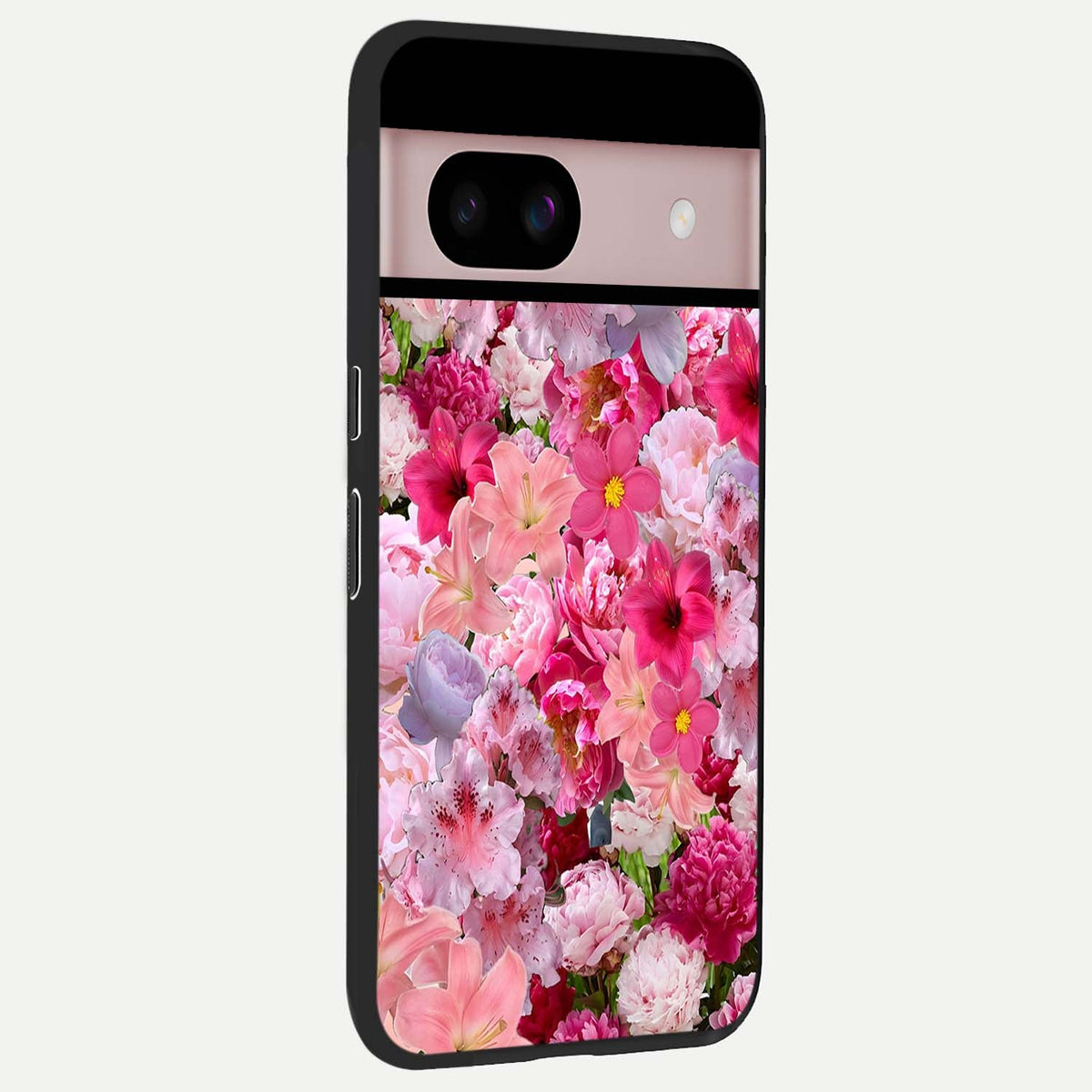  Bloom Crush Fantasy back cover For Google Pixel 8 slim fit glass case with vibrant aesthetic design