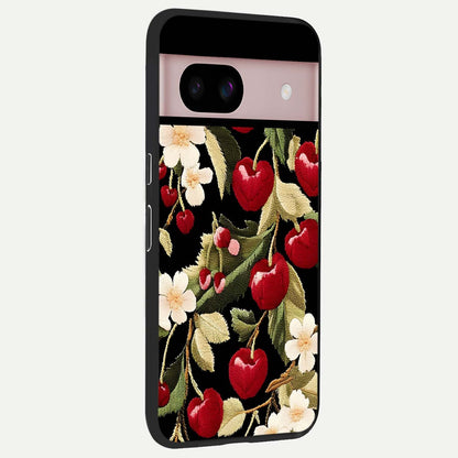  Blooming Spendor Bird back cover For Google Pixel 8 slim fit glass case with vibrant aesthetic design