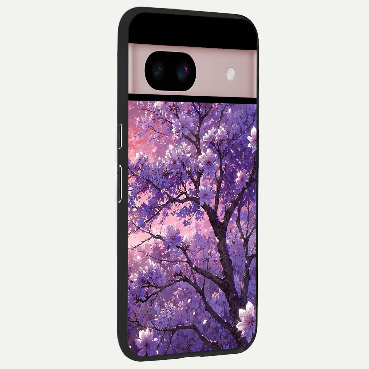  Blossom Tree back cover For Google Pixel 8 slim fit glass case with vibrant aesthetic design