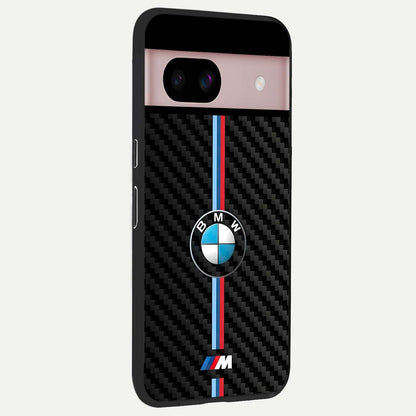  BMW Pattern back cover For Google Pixel 8 slim fit glass case with vibrant aesthetic design