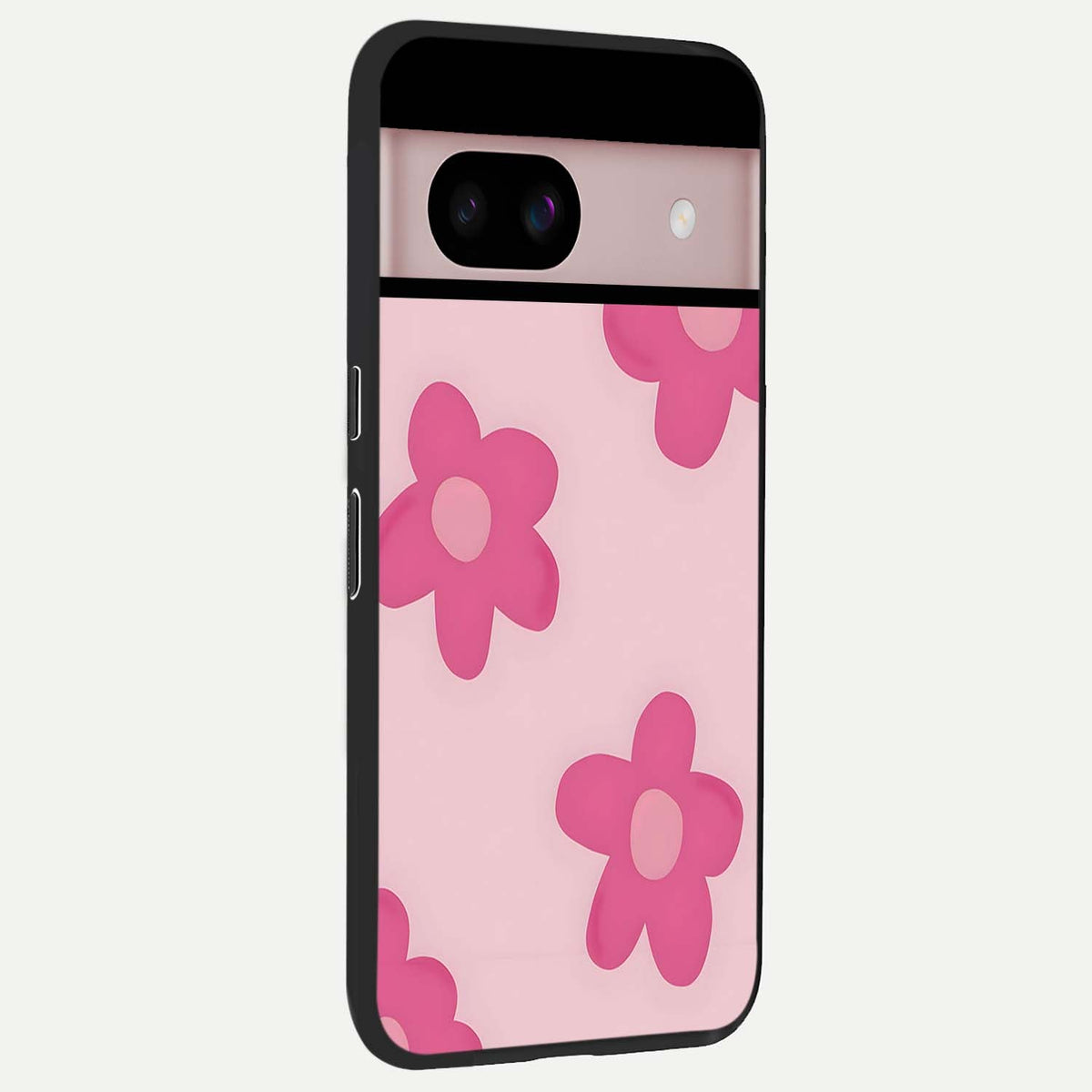  Candy Bloom Dreams back cover For Google Pixel 8 slim fit glass case with vibrant aesthetic design