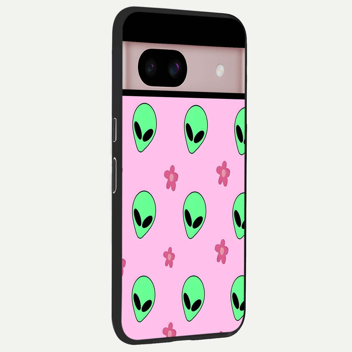  Cosmic Cute Crush back cover For Google Pixel 8 slim fit glass case with vibrant aesthetic design