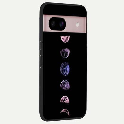  Crimson All Planets back cover For Google Pixel 8 slim fit glass case with vibrant aesthetic design