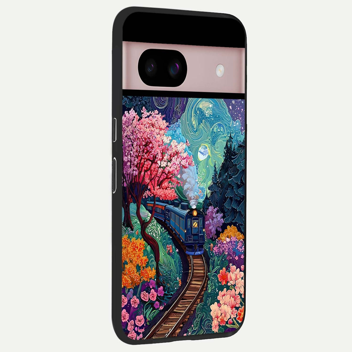  Digital Art back cover For Google Pixel 8 slim fit glass case with vibrant aesthetic design