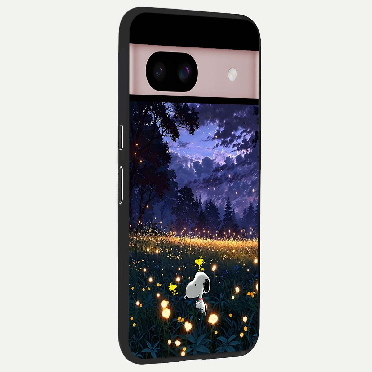  Firefly Meadow Magic back cover For Google Pixel 8 slim fit glass case with vibrant aesthetic design