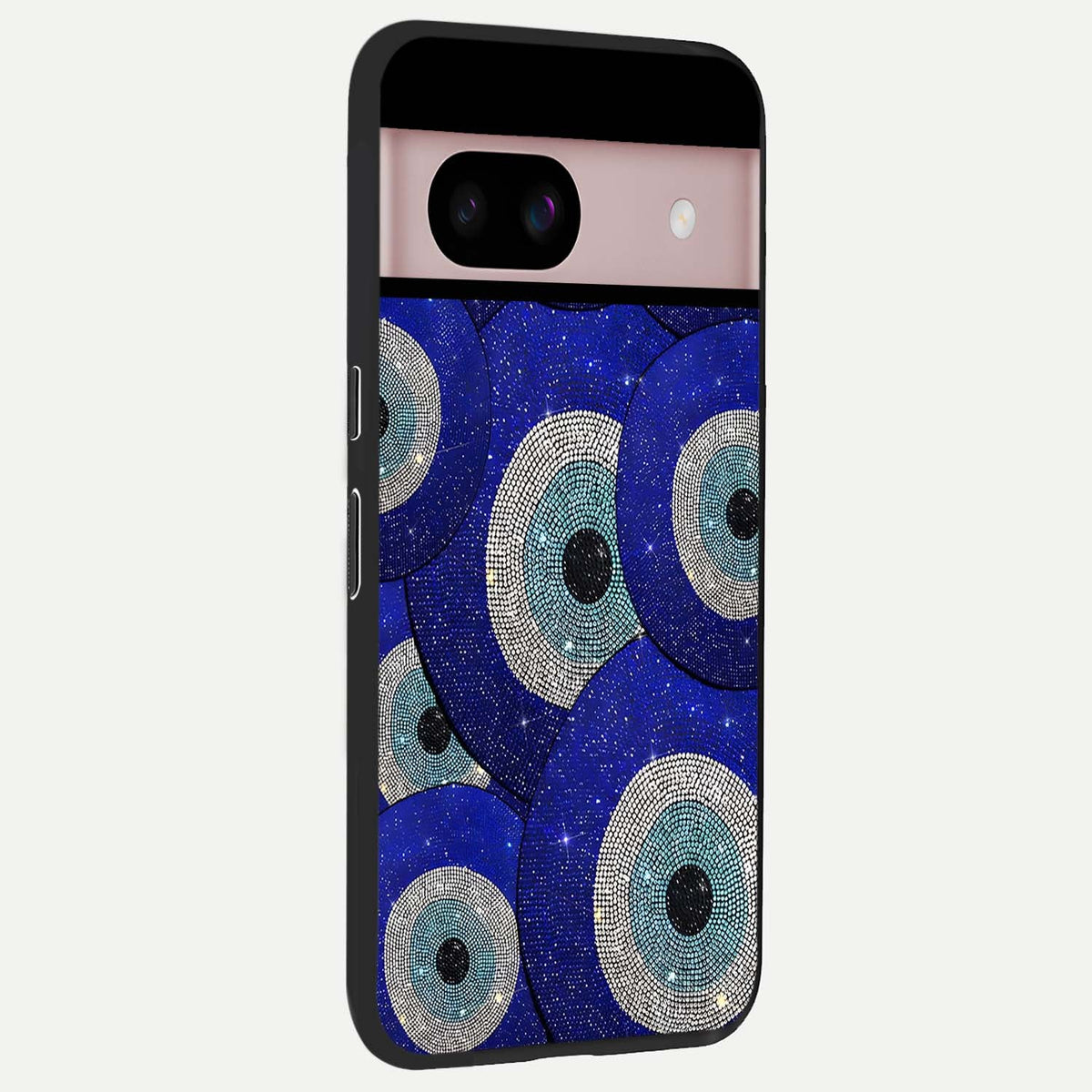  Galaxy Eye Flow back cover For Google Pixel 8 slim fit glass case with vibrant aesthetic design