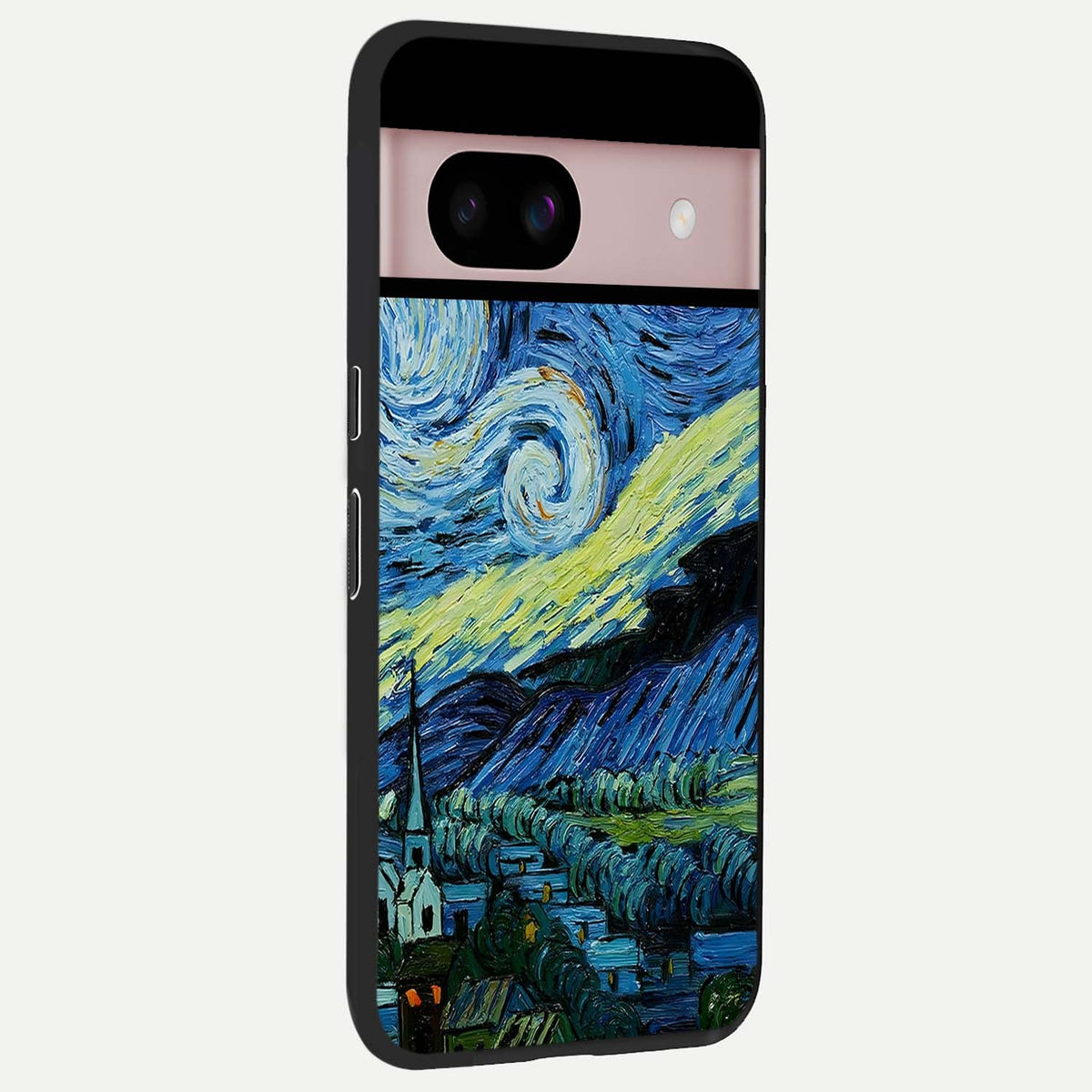  Inspired Van Gogh Art back cover For Google Pixel 8 slim fit glass case with vibrant aesthetic design