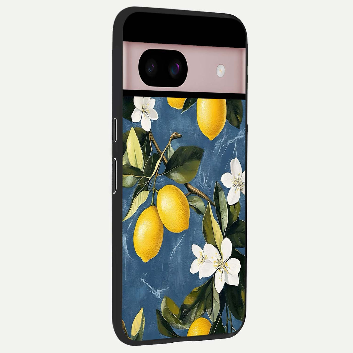  Lemon Dream Garden back cover For Google Pixel 8 slim fit glass case with vibrant aesthetic design
