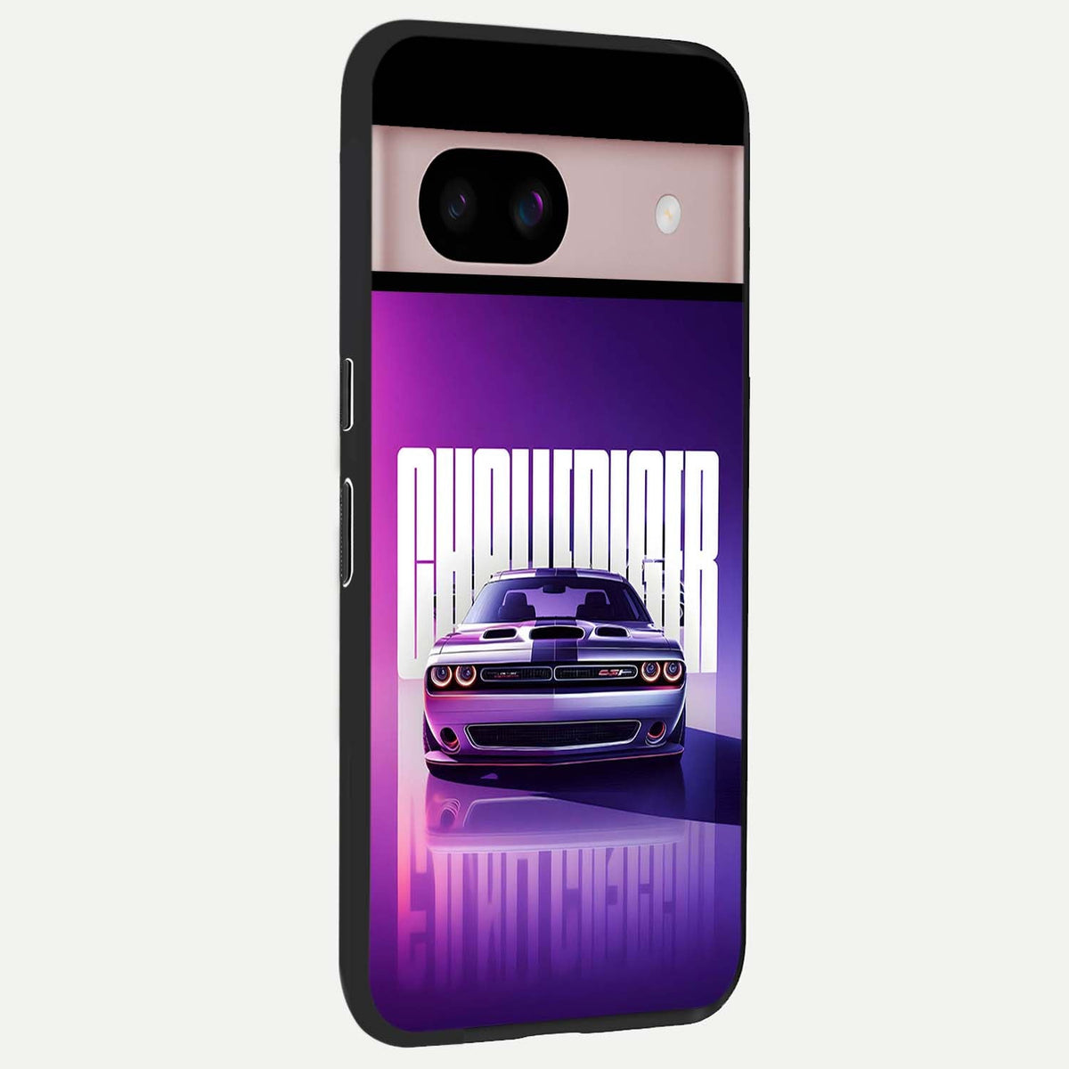  Midnight Muscle Ride back cover For Google Pixel 8 slim fit glass case with vibrant aesthetic design