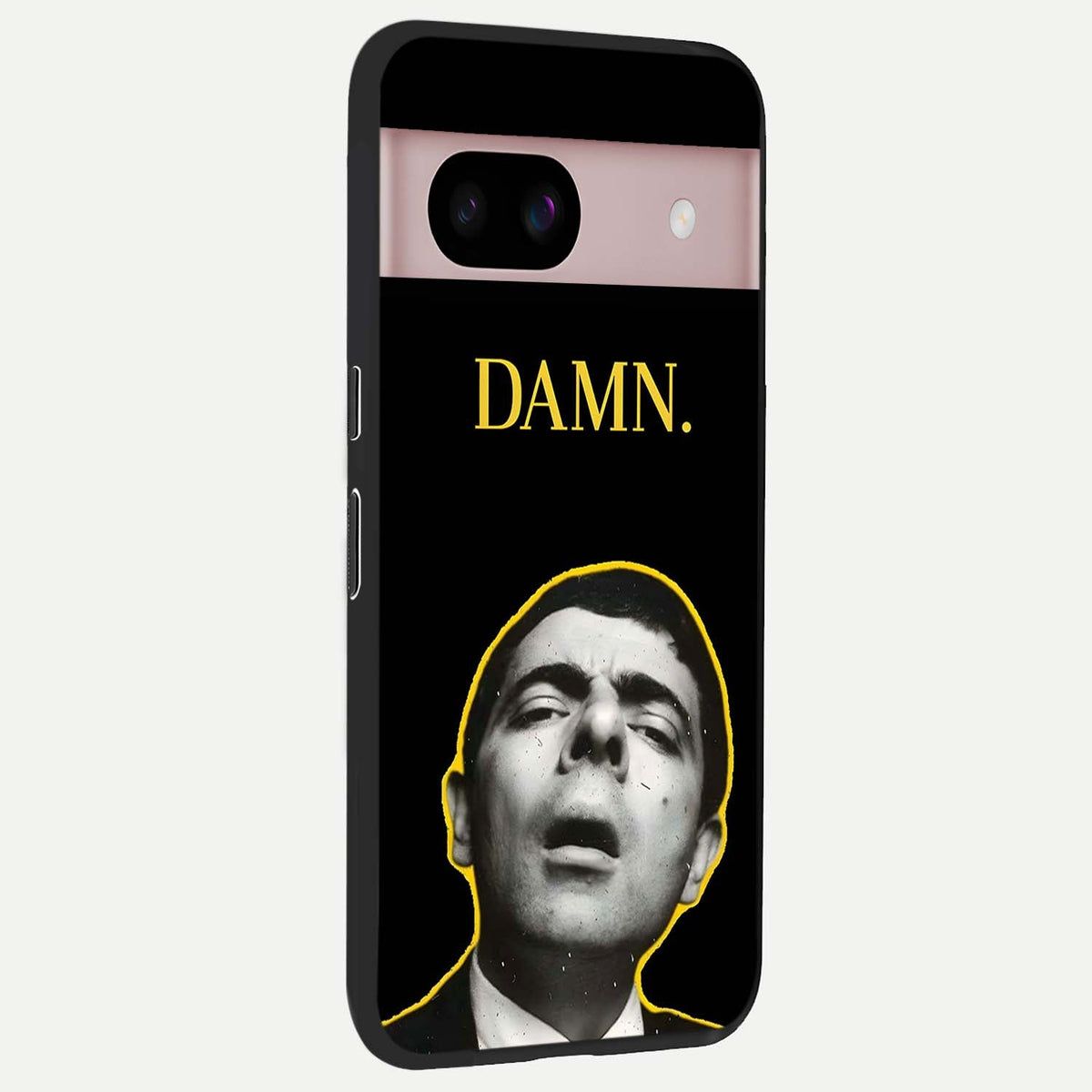  Mr Bean Damn back cover For Google Pixel 8 slim fit glass case with vibrant aesthetic design