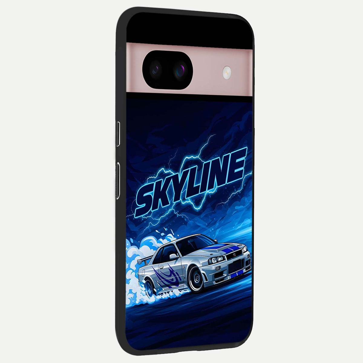  Neon Drift Beast back cover For Google Pixel 8 slim fit glass case with vibrant aesthetic design