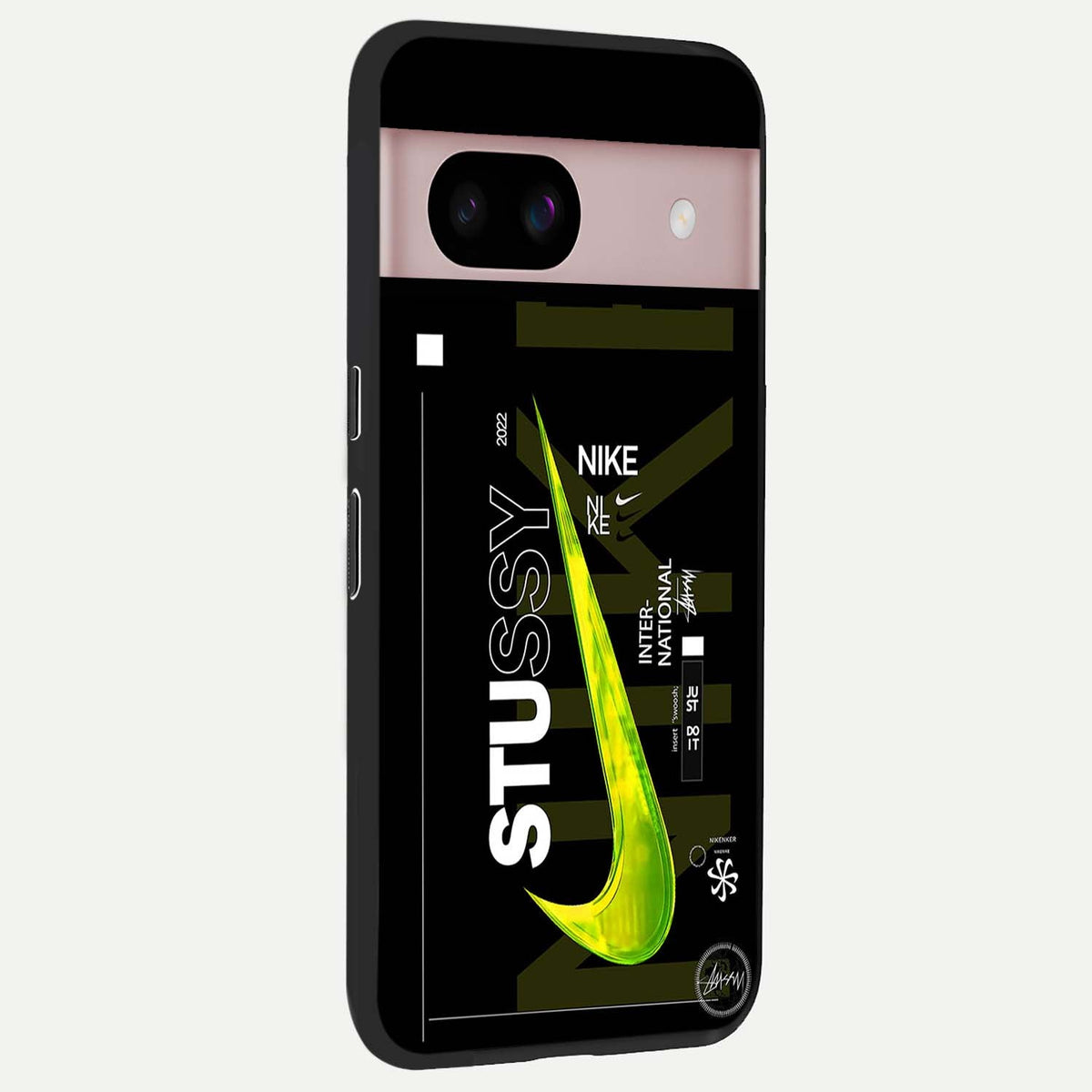  Neon Street Edition back cover For Google Pixel 8 slim fit glass case with vibrant aesthetic design