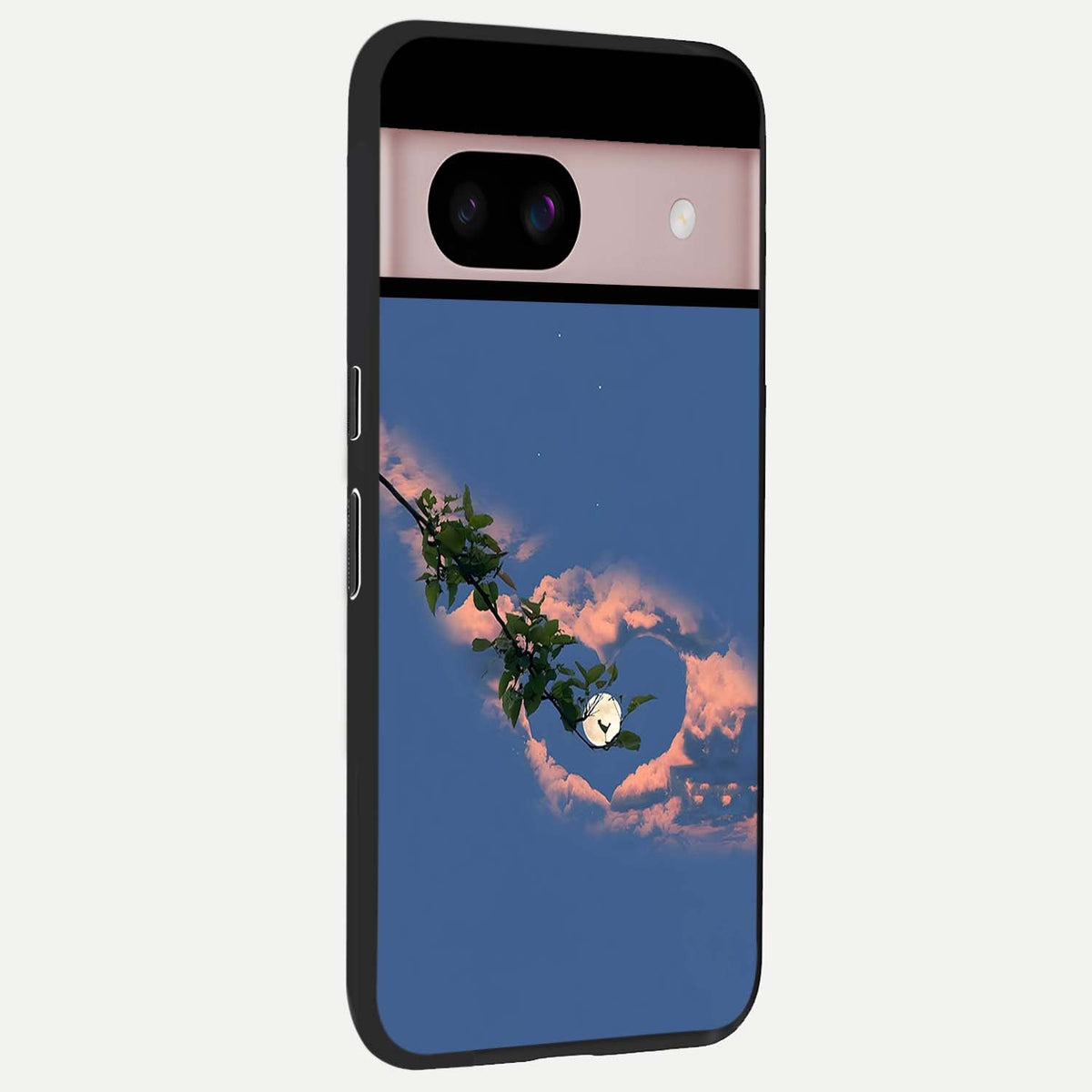  Sky Under Tree back cover For Google Pixel 8 slim fit glass case with vibrant aesthetic design