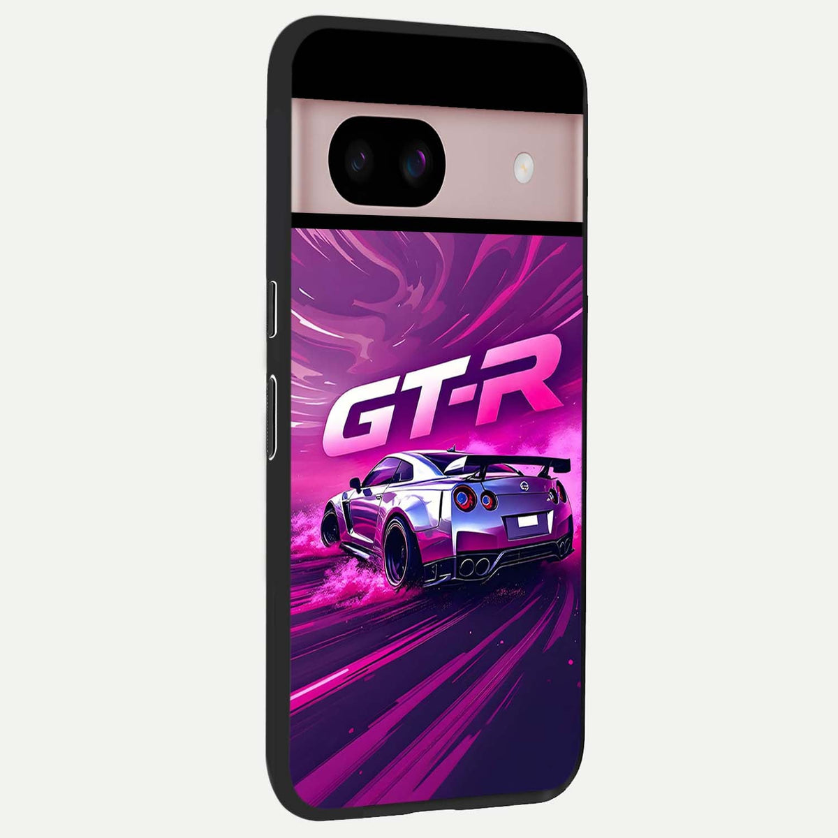  Speed Drift Legend back cover For Google Pixel 8 slim fit glass case with vibrant aesthetic design