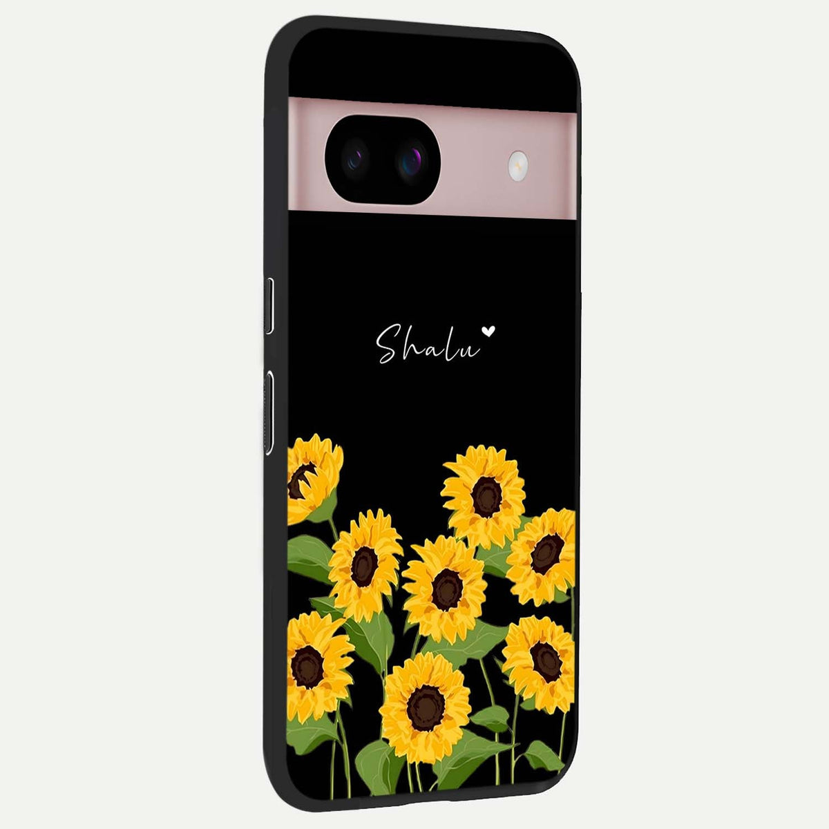  Sunflower Sky Bloom back cover For Google Pixel 8 slim fit glass case with vibrant aesthetic design