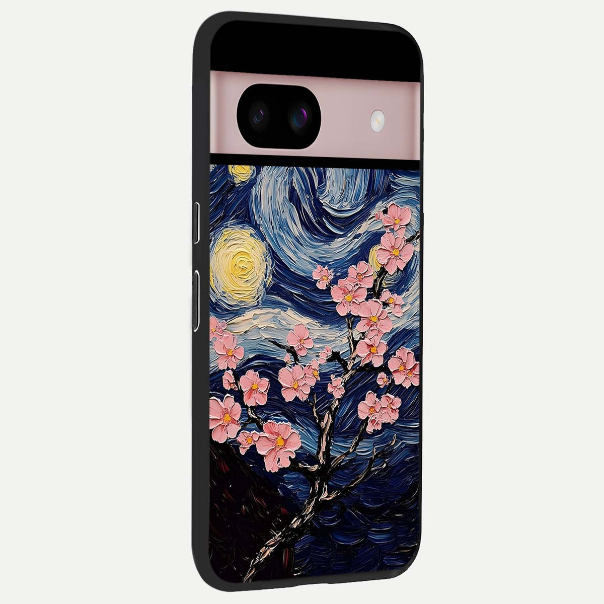  Van Gogh Scenery back cover For Google Pixel 8 slim fit glass case with vibrant aesthetic design
