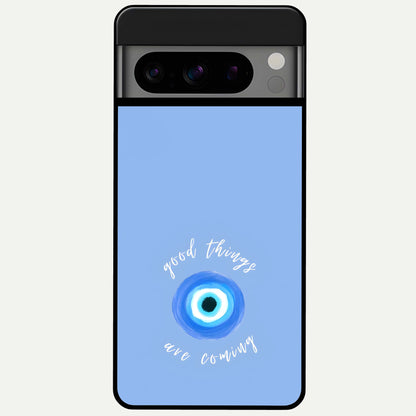  Bright Future Ahead Glass Case For Google Pixel 8 Pro back cover – full design glossy printed glass finish