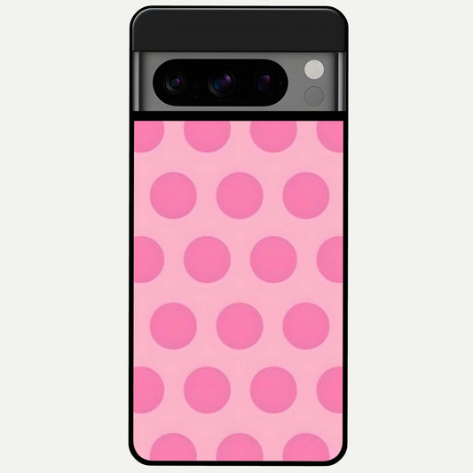  Sweet Dot Dreams Glass Case For Google Pixel 8 Pro back cover – full design glossy printed glass finish