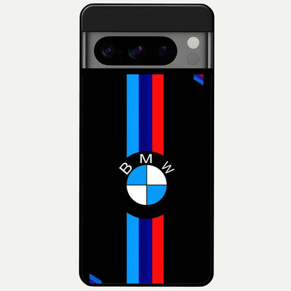  Turbo BMW Beast Glass Case For Google Pixel 8 Pro back cover – full design glossy printed glass finish