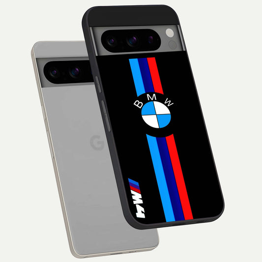  Turbo BMW Beast phone case For Google Pixel 8 Pro showing premium glass back cover with detailed artwork