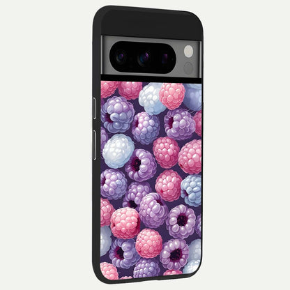  Berry Candy Pop back cover For Google Pixel 8 Pro slim fit glass case with vibrant aesthetic design