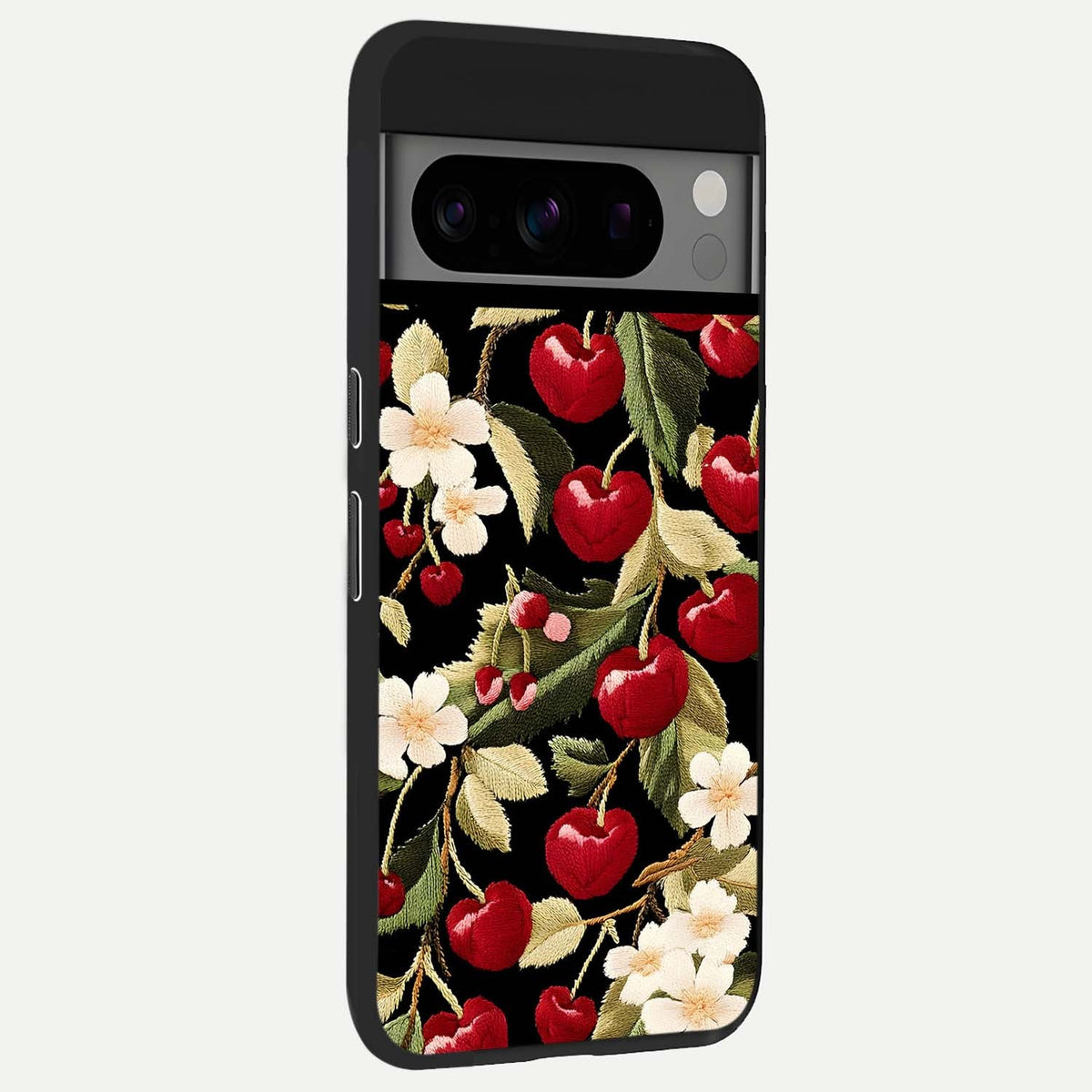  Blooming Spendor Bird back cover For Google Pixel 8 Pro slim fit glass case with vibrant aesthetic design