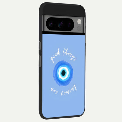  Bright Future Ahead back cover For Google Pixel 8 Pro slim fit glass case with vibrant aesthetic design