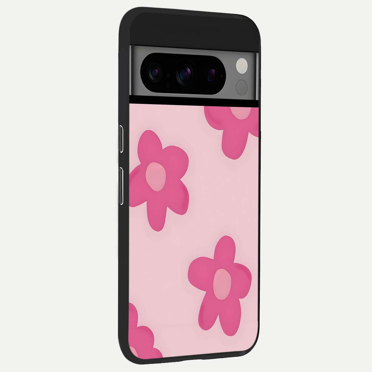  Candy Bloom Dreams back cover For Google Pixel 8 Pro slim fit glass case with vibrant aesthetic design
