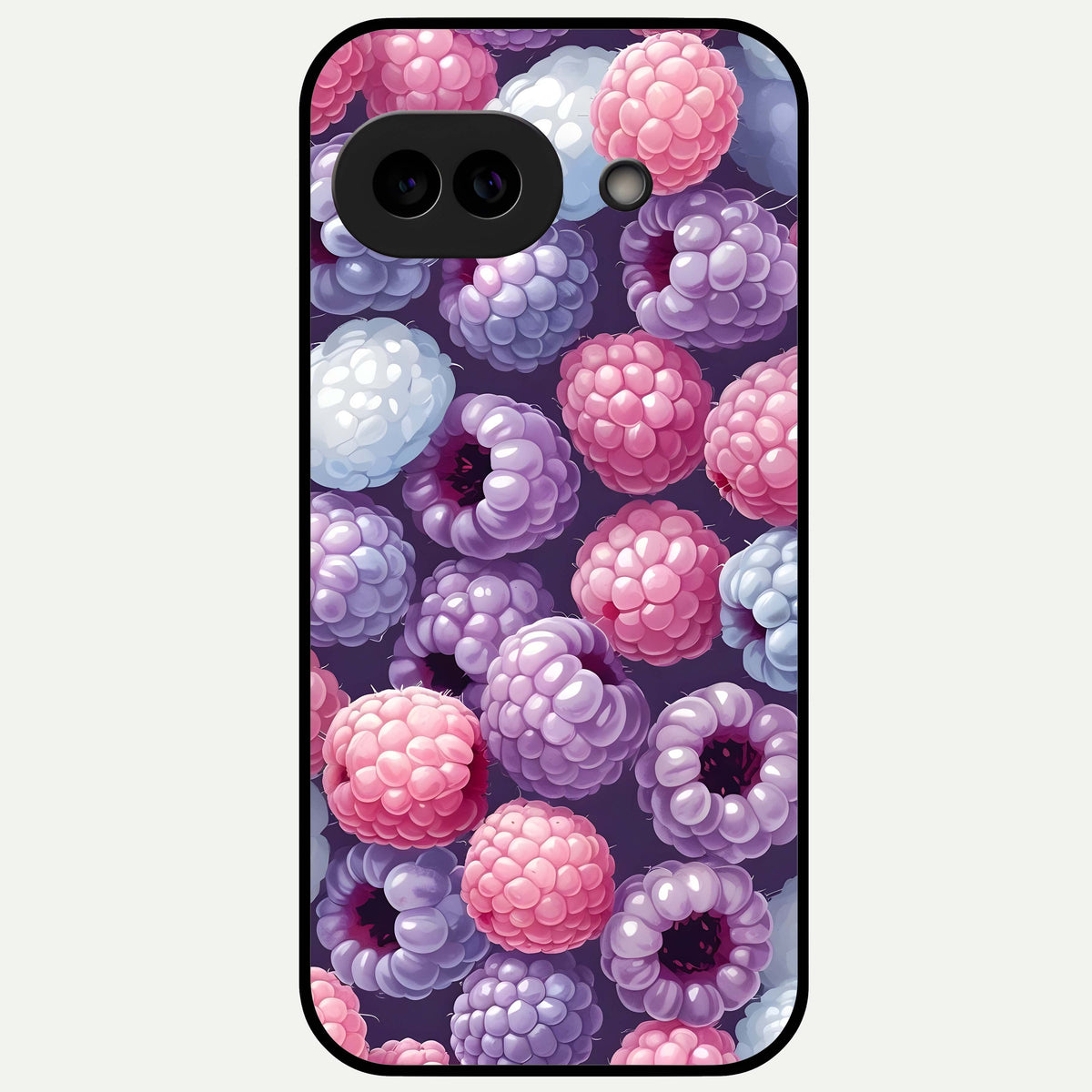  Berry Candy Pop Glass Case For Google Pixel 9A back cover – full design glossy printed glass finish