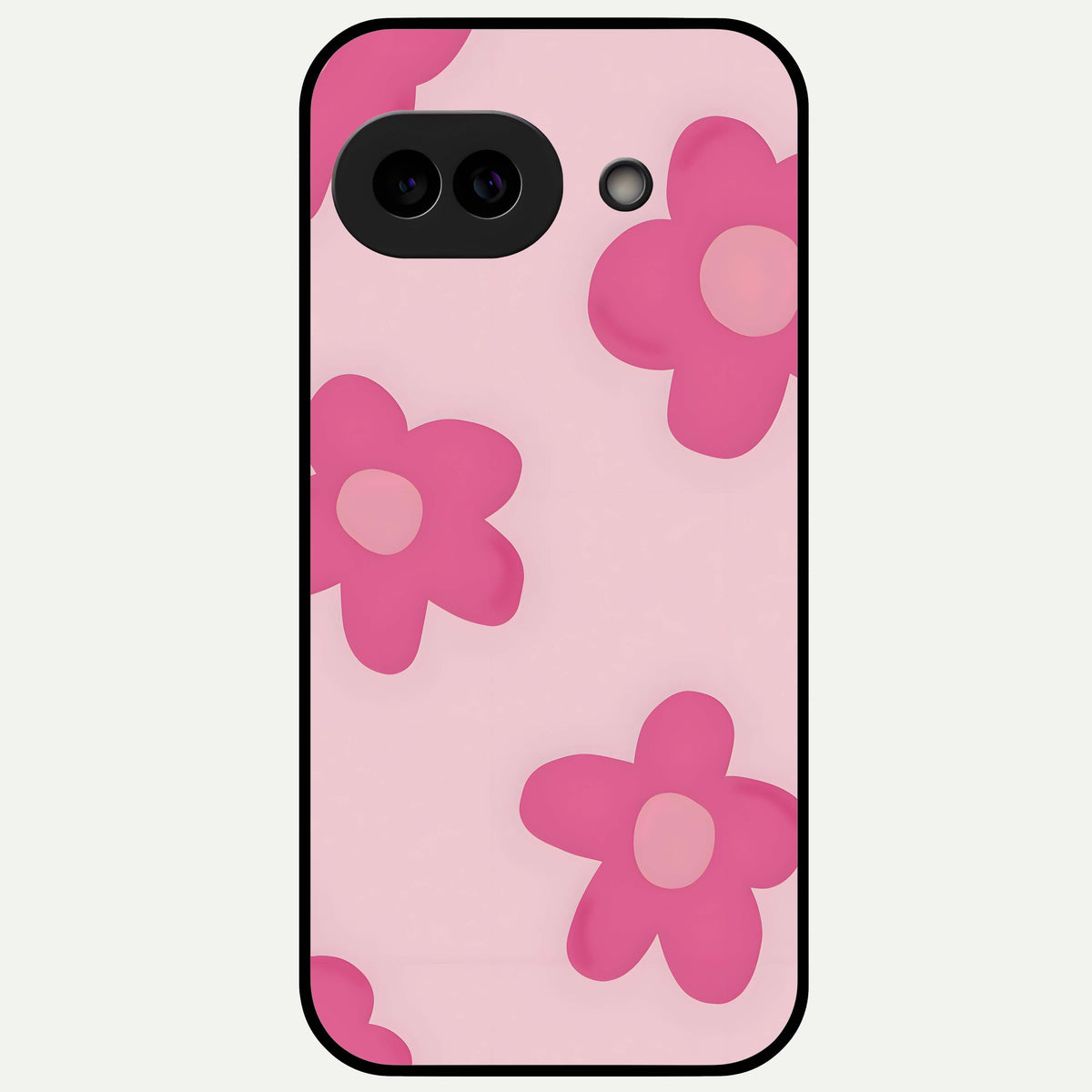  Candy Bloom Dreams Glass Case For Google Pixel 9A back cover – full design glossy printed glass finish