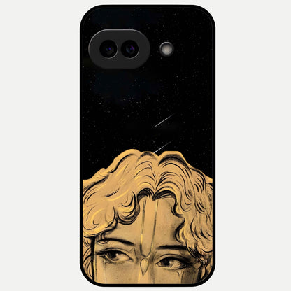  Celestial Gods Plan Glass Case For Google Pixel 9A back cover – full design glossy printed glass finish