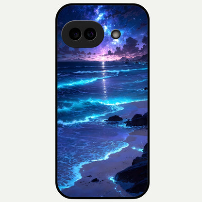  Classic Damn Look Glass Case For Google Pixel 9A back cover – full design glossy printed glass finish