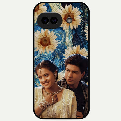  Eternal Love Story Glass Case For Google Pixel 9A back cover – full design glossy printed glass finish