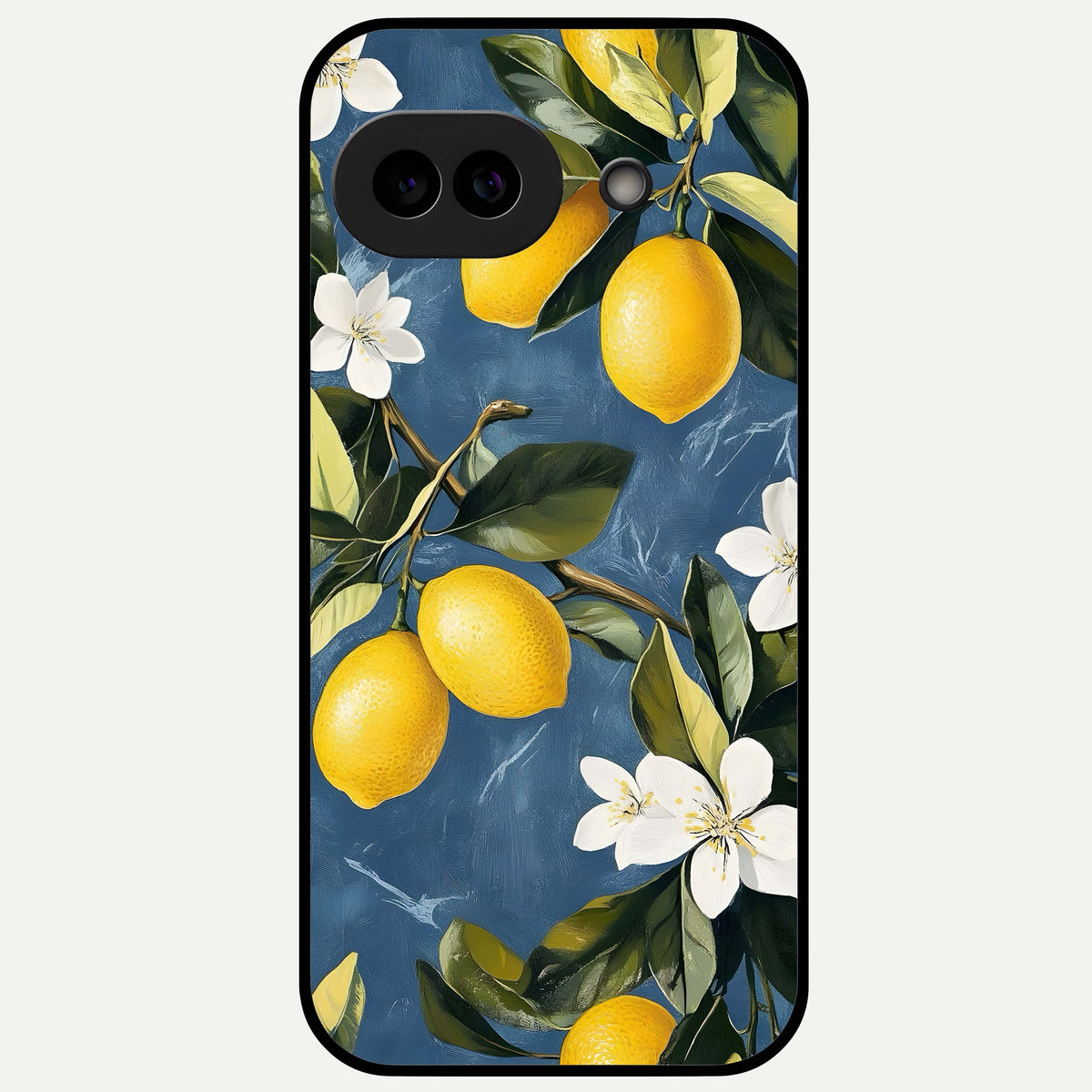  Lemon Dream Garden Glass Case For Google Pixel 9A back cover – full design glossy printed glass finish