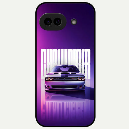  Midnight Muscle Ride Glass Case For Google Pixel 9A back cover – full design glossy printed glass finish